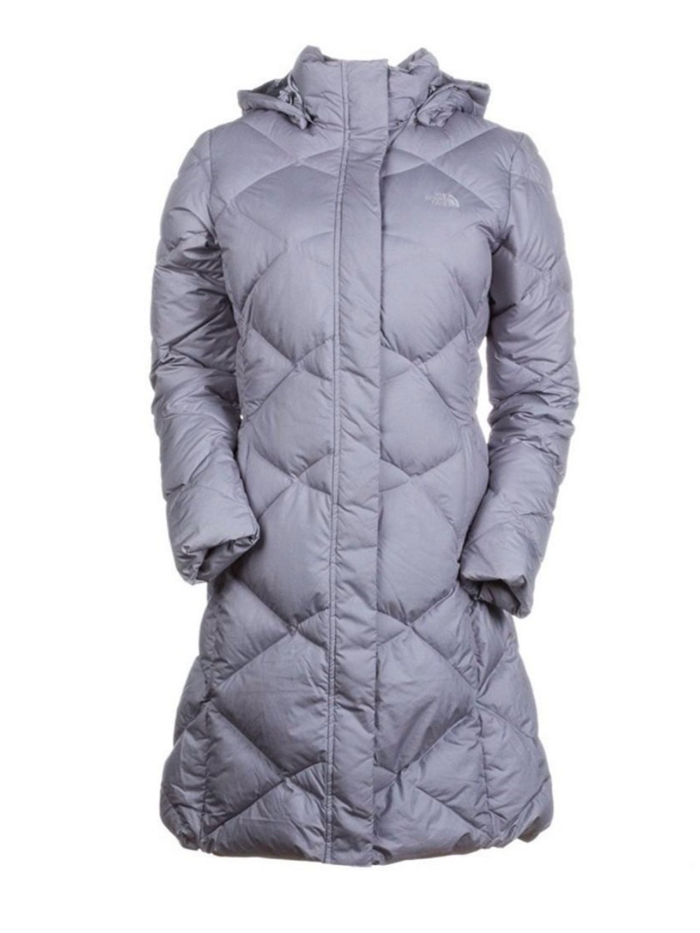 The North Face Miss Metro Parka 600 Down Fill Hooded Lavender-Gray Size XS